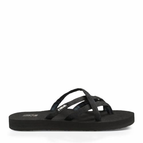 Teva Dam Olowahu 6840 Flip-flops, Svart, 40 EU