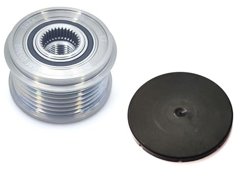 SKF Lichtmaschinen-Freilaufkupplung VKM 03302 Außendurchmesser 57,5 mm Höhe 78 mm Länge 76 mm Breite 49 mm | Kompatibel mit: CITROËN BERLINGO / BERLINGO FIRST Großraumlimousine (MF_, GJK_, GFK_