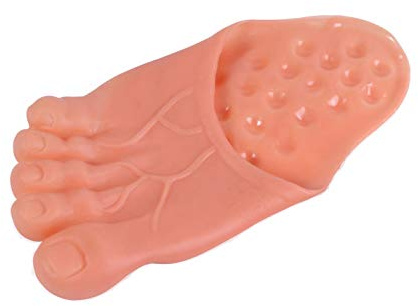 Bristol Novelty MD213 Jumbo fötter, rosa, unisex – vuxna, beige/rosa, en storlek