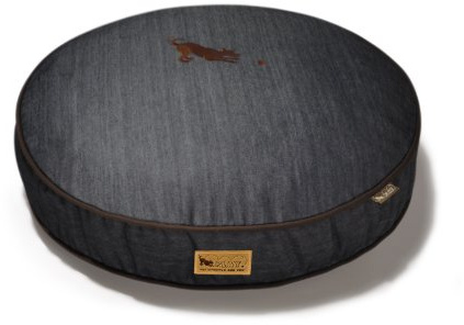 P.L.A.Y. – Pet Lifestyle & You PY0004BMF Rund Bett Denim, M, braun