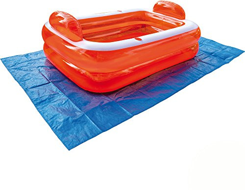 Hummelladen Poolunterlage ca. 187x300cm, zum Schutz des Poolbodens - Bodenplane Pool Schutzplane Bodenschutzplane Unterlage Unterlegplane
