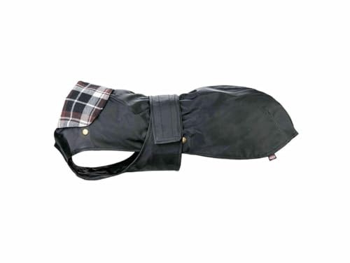 TRIXIE wasserabweisender Hundemantel Mantel Paris, L: 60 cm, schwarz - 30507