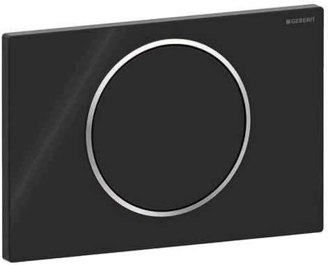 Geberit 115.758. KM. 5 Sigma10, Plastic, Black/Bright Chrome/Black