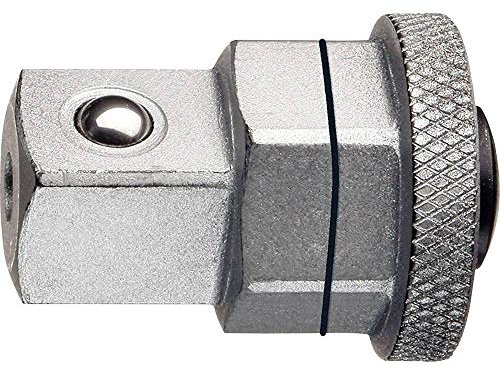 GEDORE Antriebs-Adapter,1/2 Zoll 4kt, 19 mm für Maulschlüssel mit Ringratsche Nr. 7 R 19/7 UR 19, 7 RA-12,5