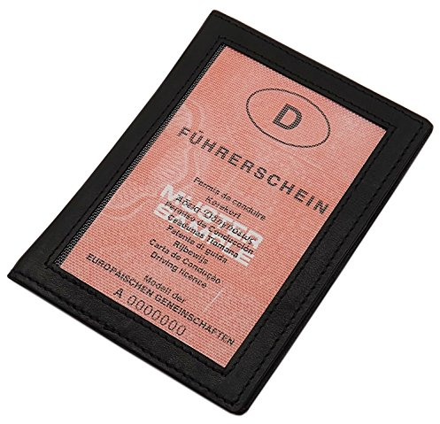 Echt Leder Ausweisetui mit 13 Fächern in Kalb- oder Büffelleder MJ-Design-Germany in verschiedenen Farben