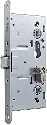 Yale AF840HZCE - Serratura antincendio con entrata a cilindro europeo, 40 mm, in acciaio zincato