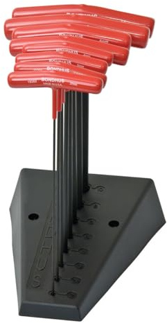 Bondhus, HTX80M/S-9 2-10 mm 8-teiliges T-Griff-Set + Ständer, 15389