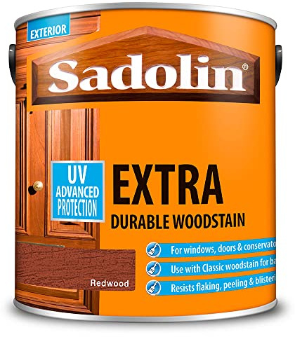 Sadolin 2.5 Litre Extra Durable Woodstain Redwood
