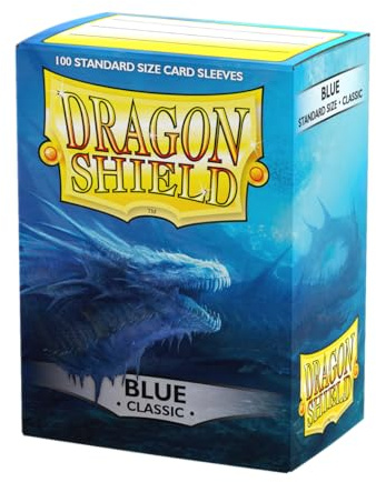 Dragon Shield Sleeves - BLUE - Standard Size Deck Protectors (100 ct) Arcane Tinmen