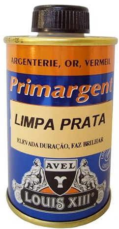Louis XIII PRIMARGENT Limpiador de Plata 125 ml – Limpia y Da Brillo a Plata y Metales Preciosos | Fórmula Profesional con Antioxidantes | Uso por Orfebres y Restauradores