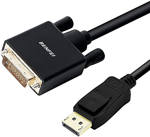 Microconnect 5m DisplayPort/DVI Negro - Adaptadores de Cable de vídeo (5 m, DisplayPort, DVI, Macho, Macho, Negro)