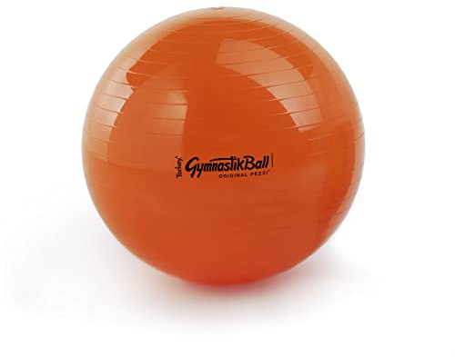 TONKEY Active Life - Pilatesball 53 cm - Großer Fitball für Yoga, Fitness, Gag, Physiotherapie und Rehabilitation - Heim- und Fitness-Trainingsgeräte und Zubehör, ideal für den Rücken