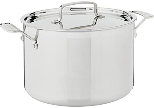 Cuisinart MCP66-24N MultiClad Pro Stainless 8-Quart Stockpot with Cover