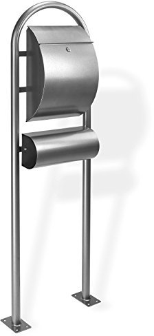 Standbriefkasten - Briefkasten mit Zeitungsrolle