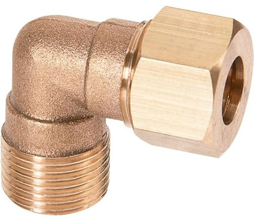 Raccord bicône coudé laiton M 3/8 Ø 10 mm Thermador | Raccord bicône coudé laiton - M 3/8' - Diamètre 10 mm