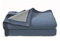 Poyet Motte Coperta in lana Myosotis/Cielo 240 x 260 cm – Gamma Aubisque – Made in France