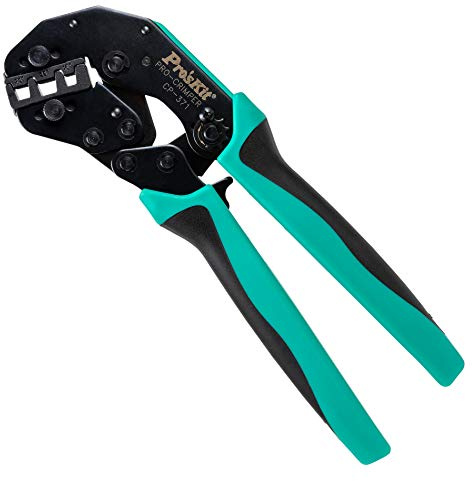 Pro'sKit 902-160 CrimPro Crimper for Wire Ferrules, AWG 2-4-6 by Pro'sKit