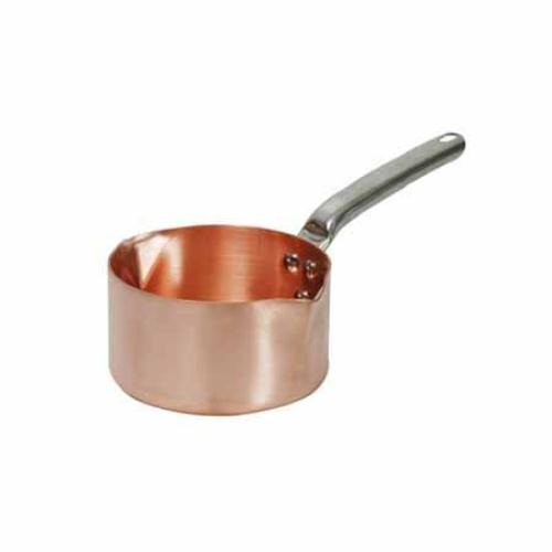 DE BUYER POELON A SUCRE CUIVRE2 BECSQ.INOX Ø20