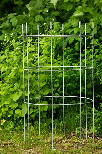 KUHEIGA Verlängerung für Rankgerüst Rankhilfe Jumbo Obelisk Ø: 60cm Verzinkt H: 100cm