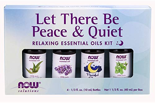NOW Relaxing Essential Oils Kit 4 Bottle(s)