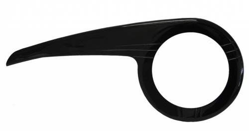 Hebie 0360 E1 Kettenschutz 1-flügelig 42 Zähne 210 mm für Kettenschaltung, schwarz