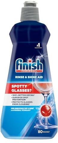 Finish diskmaskin tvättmedel sköljmedel sköljmedel vätska original, 400 ml