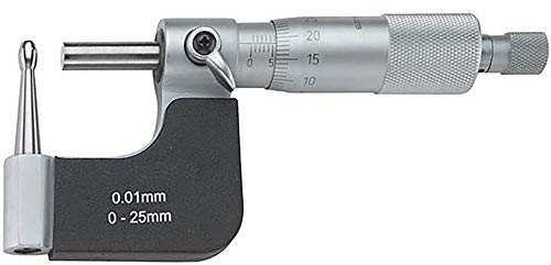 Format Bügelmessschrauben mit gewölbten Messflächen 0-25mm