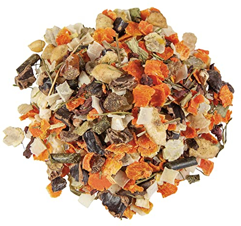 Schecker Hundefutter - Veggie Mix mit Gemüse + Früchten - getreidefrei - optimale Barf Ergänzung - 2 kg - Gemüseflocken mit Früchte
