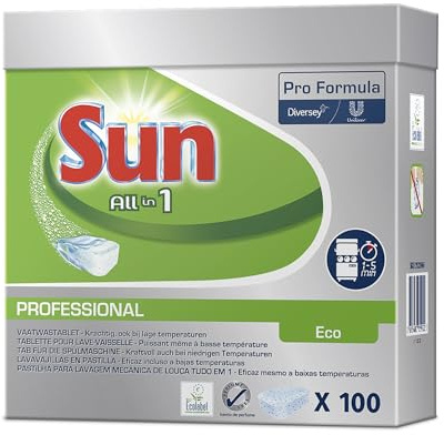 Sun Professionnel Tout en Un ECO Détergent pastilles
