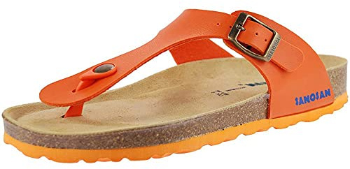 Womens Sanosan Geneve Designer Sandals Ladies Comfort Toe Post Flip Flop Mules