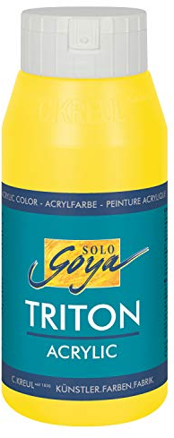 KREUL IDEN Grosshandelshaus Berlin, Vernice acrilica, 750 ml, colore: Giallo