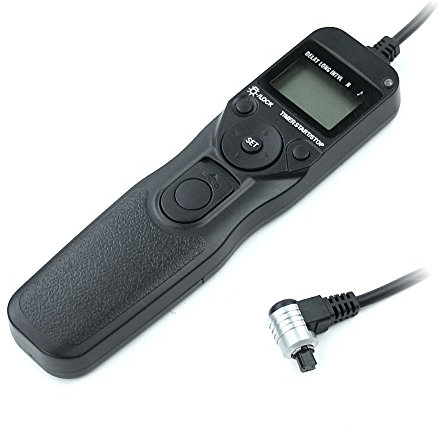 subtel Câble de déclenchement à Distance avec minuterie pour RS-80N3, TC-80N3 Compatible avec Canon EOS 5D Mark IV, 5D, 40D, 7D, 5D Mark II, 1D X, 1D Mark IV, 1D X Mark II