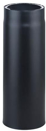 Möck Ofenrohr, doppelwandig gedämmt, System Primus, 150/1000 mm Schwarz