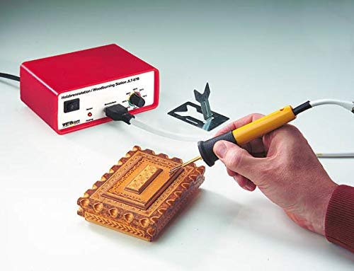 Brennstation mit Ständer, Holz-/ Kork-/ Leder- und Brandmalstation