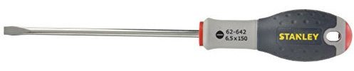 Stanley FatMax Schraubendreher aus Rostfreiem Stahl/Schraubenzieher/Schlitz, 6,5 mm x 150 mm, FMHT0-62642