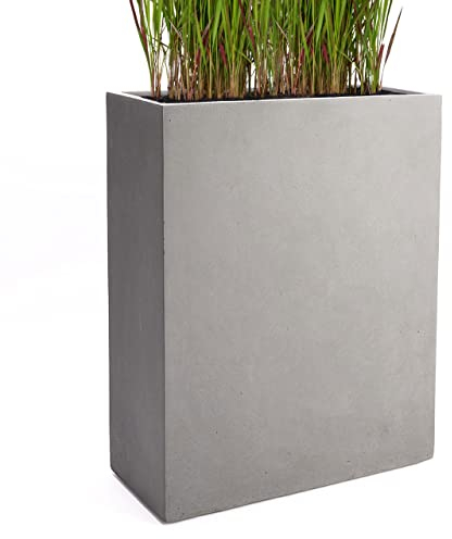 Pflanzwerk® Pflanzkübel Divider Grau 72x60x25cm *Frostbeständiger Blumenkübel* *UV-Schutz* *Qualitätsware*
