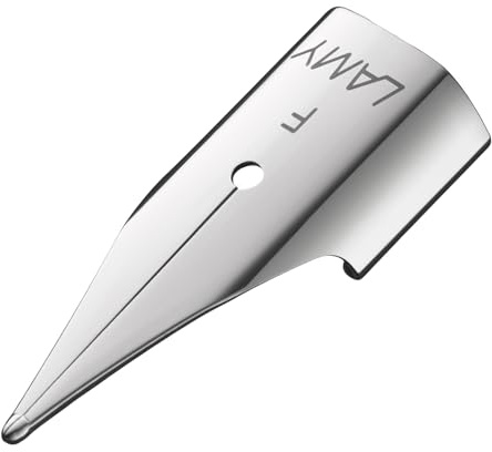 LAMY Z 50 Feder 888 - Ersatzfeder aus verchromtem Edelstahl in der Farbe Blank – Federstärke F, 1 Stück (1er Pack)