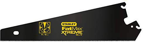 STANLEY - 0-20-204 Lame Xtreme Fine 450 Mm 1P Apl - Gamme FATMAX - Fabriqués En France - Système InstantChange - Denture JetCut 11 Dents - Traitement Blade Armor