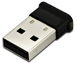 Digitus Adaptador USB Bluetooth 4.0 - USB 2.0 - hasta 10 m de Alcance - para Ordenador portátil y de sobremesa - Bluetooth Stick - Plug & Play