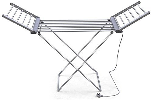 Generic 50Hz/230W Wing Electric Heated Clothes Foldable Airer Stable Dryer