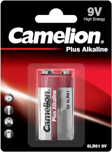 Camelion Plus Alkaline 9V 6LR61, Batterie Alcaline