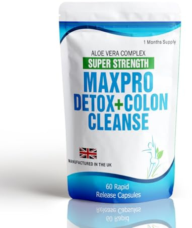 60 Max Cleanse Pro Colon Cleanse Detox Diet Slimming Dieting High Strength