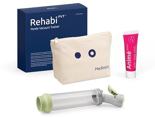 Medintim Rehabi - Pompe à Pénis Médicale pour Rééducation Pénienne - Dispositif Post-Prostatectomie et Maladie de Lapeyronie - Système Vacuum - Dispositif Médical CE