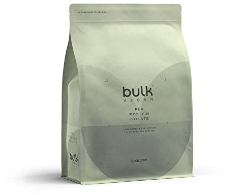 Bulk Pea Protein Isolate Powder, Vegan Protein Shake, 2.5 kg, 83 Servings, Packaging May Vary