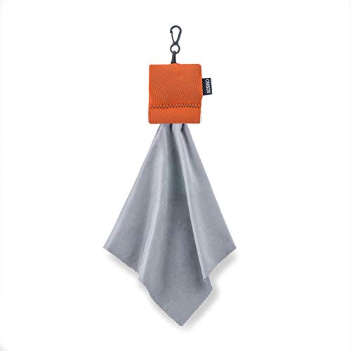 Carson Stuff-It Pro chiffon nettoyant en microfibre pour les lunettes, les smartphones, les tablettes tactiles, les appareils photo, les jumelles, les longues vues et les optiques (SN-80OR)