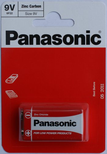9 Volt Zinc carbon PP3 Battery