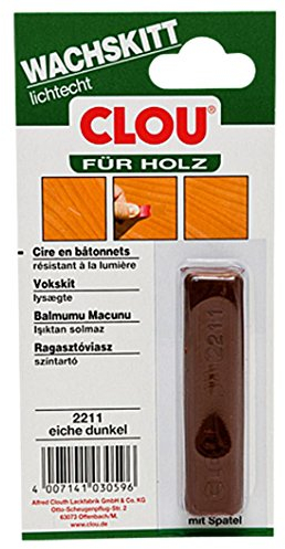 Clou Wachskitt 2211 eiche dunkel St.