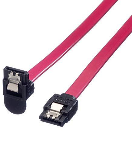 ROLINE Câble HDD SATA Int. 6.0 Gbit/s avec fermeture à cliquet, coudé, 1 m