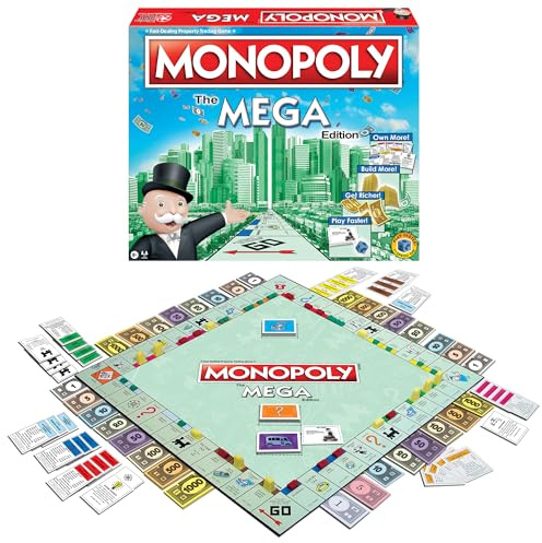 Monopoly The Mega Edition, with Speed Die, by Winning Moves Games USA