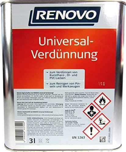 Renovo Universal Verdünnung 3 Liter
